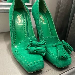 Vintage Designer Ysl Pumps